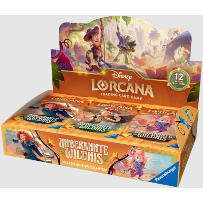 Disney Lorcana: Unbekannte Wildnis Display DE