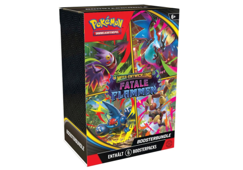 Mega-Entwicklungen Fatale Flammen Booster Bundle DE