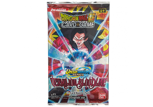 Dragonball Card Game Vermilion Bloodline Einzelbooster 2nd Edition EN