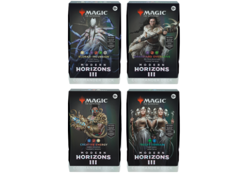 Vorbestellung: Magic The Gathering Modern Horizons 3 Commander Set (4 Decks) EN