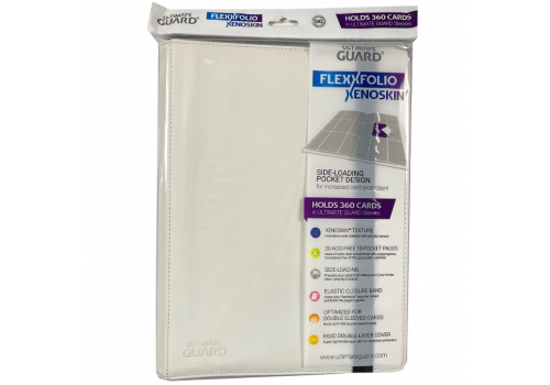 9er Pocket Flexxfolio XenoSkin Weiß Ultimate Guard