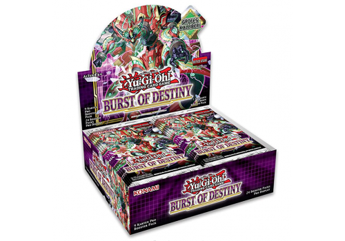 Yu-Gi-Oh! Burst of Destiny 1st Edition Display DE