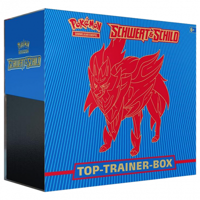 Schwert & Schild Top Trainer Box DE Zamazenta (Blau)