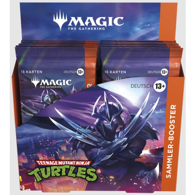 Vorbestellung: Magic The Gathering Teenage Mutant Ninja Turtles Sammler Display DE