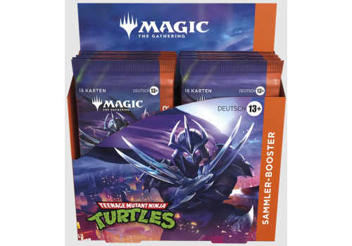 Magic The Gathering Teenage Mutant Ninja Turtles Sammler Display DE