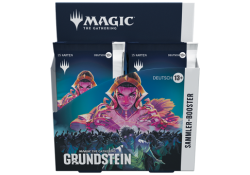 Magic The Gathering Grundstein Sammler Display DE