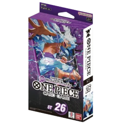 One Piece Card Game Starter Deck Purple Black Monkey.D.Luffy ST-26 EN