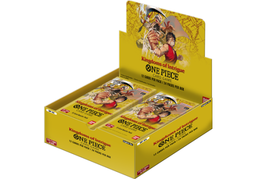 One Piece Card Game Kingdoms of Intrigue Display EN