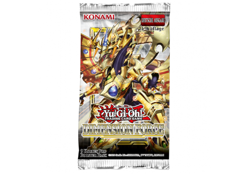 Yu-Gi-Oh! Dimension Force 1st Edition Einzelbooster DE