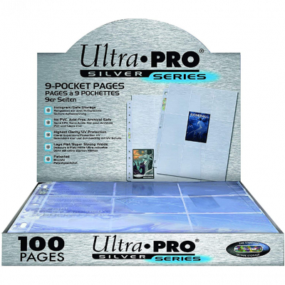 Ultra Pro Silver Series 9-Pocket Pages Ordner 100 Seiten