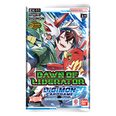 Vorbestellung: Digimon Card Game Dawn of Liberator Einzelbooster EX11
