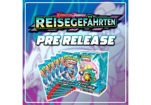 Pokemon Karmesin & Purpur Reisegefährten Prerelease Turnier 22.03.25 - 11 Uhr
