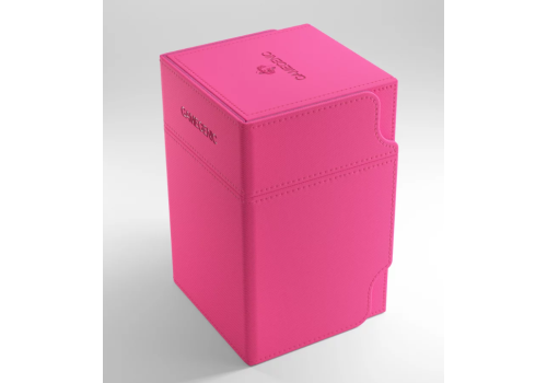 Watchtower 100+ XL Convertible Pink Deckbox Gamegenic