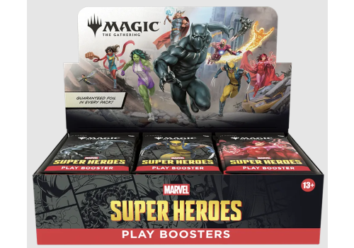 Magic The Gathering Marvel Super Heroes Play-Booster Display EN
