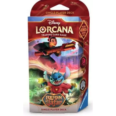 Disney Lorcana: Reign of Jafar Starter Deck Ruby & Steel EN
