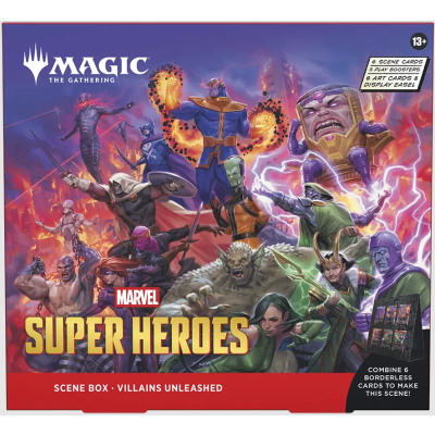 Vorbestellung: Magic The Gathering Marvel Super Heroes Szenebox "Villains Unleashed" EN