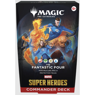 Vorbestellung: Magic The Gathering Marvel Super Heroes The Fantastic Four Commander EN