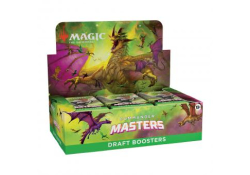 Magic The Gathering Commander Masters Draft Display EN