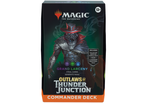 Magic The Gathering Outlaws of Thunder Junction Grand Larceny Commander EN