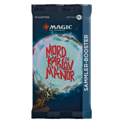 Magic The Gathering Mord in Karlov Manor Sammler Booster DE