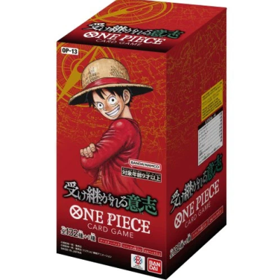One Piece Card Game Carrying on His Will OP-13 Display JP