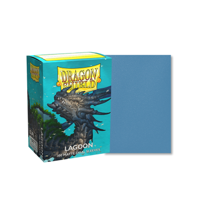 Dragon Shield Sleeves Matte Dual Lagoon (100 Sleeves)