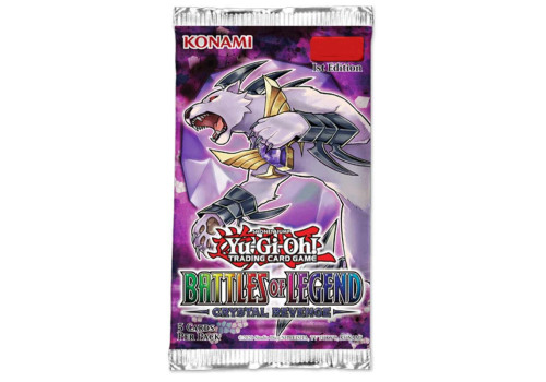 Yu-Gi-Oh! Battles of Legend: Crystal Revenge 1st Edition Einzelbooster DE