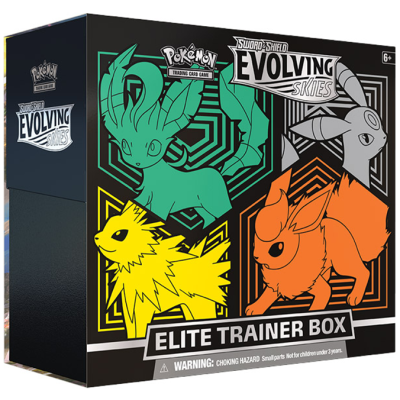 Evolving Skies Elite Trainer Box EN (Blitza / Flamara / Folipurba / Nachtara)
