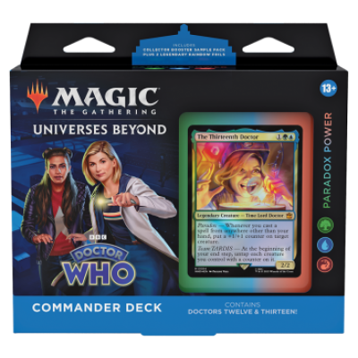 Magic The Gathering Universes Beyond: Doctor Who Paradox Power Commander EN