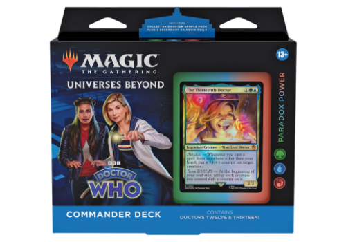 Magic The Gathering Universes Beyond: Doctor Who Paradox Power Commander EN