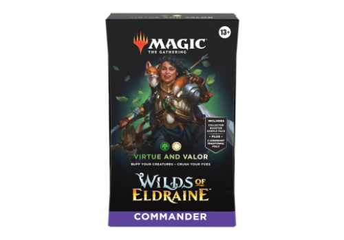 Magic The Gathering Wilds of Eldraine Virtue and Valor Commander EN