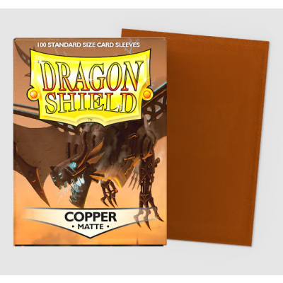 Dragon Shield Sleeves Matte Copper (100 Sleeves)