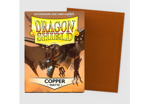Dragon Shield Sleeves Matte Copper (100 Sleeves)