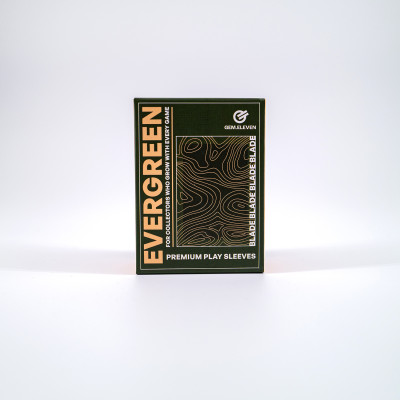 Gem.Eleven Blades Premium Play Motiv Sleeves Evergreen