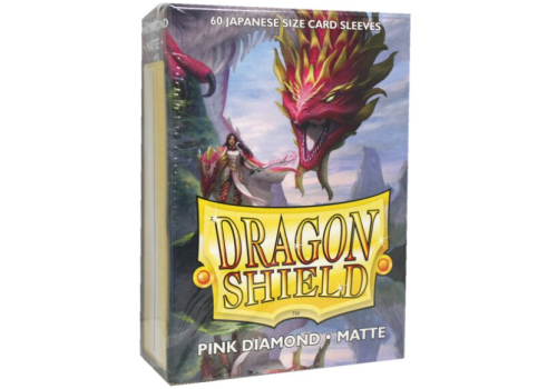 Dragon Shield Japanese Size Matte Pink Diamond