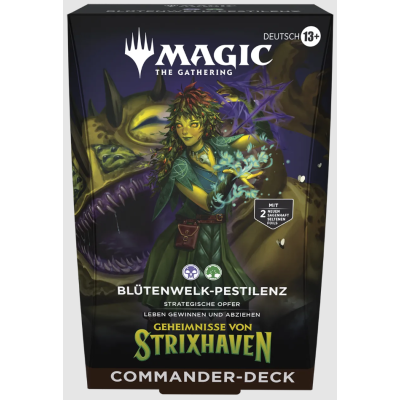 Vorbestellung: Magic The Gathering Geheimnisse von Strixhaven Blütenwelk-Pestilenz Commander DE