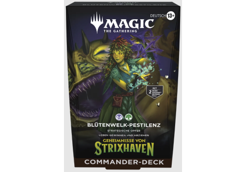 Magic The Gathering Geheimnisse von Strixhaven Blütenwelk-Pestilenz Commander DE