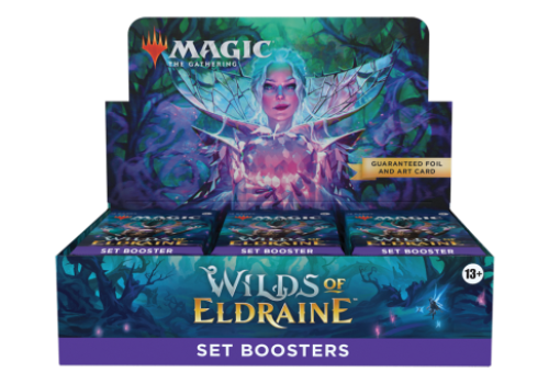Magic The Gathering Wilds of Eldraine Set Display EN