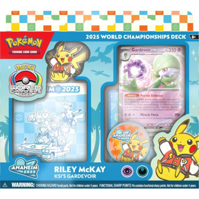 Pokemon Weltmeisterschaftsdeck 2025 Flutter Devo Gardevoir Riley McKay