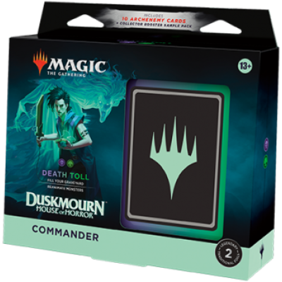 Magic The Gathering Duskmourn: House of Horror Death Toll Commander EN