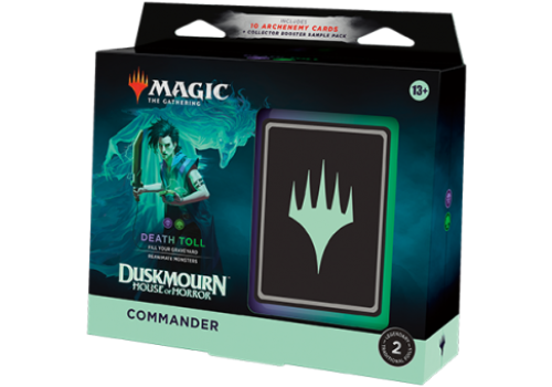Magic The Gathering Duskmourn: House of Horror Death Toll Commander EN