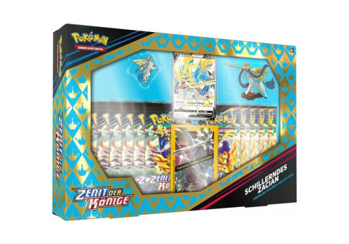 Vorbestellung Nachlieferung: Zenit der Könige Schillerndes Zacian Premium Figuren Kollektion DE