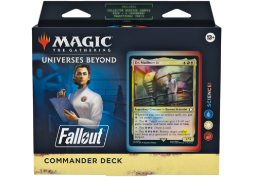 Magic The Gathering Universes Beyond: Fallout Science! Commander EN