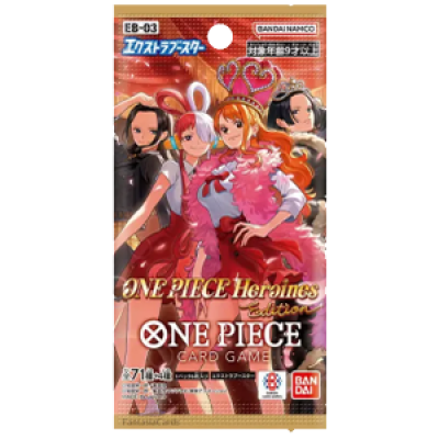 One Piece Card Game Heroines Edition EB-03 Booster JP