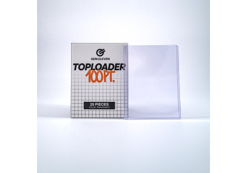 Gem.Eleven Toploader 100 PT. 25Stk. Gem.Eleven Toploader 100 PT. 25Stk.