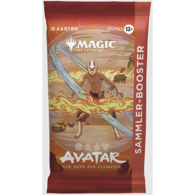 Vorbestellung: Magic The Gathering Avatar: Der Herr der Elemente Sammler Booster DE
