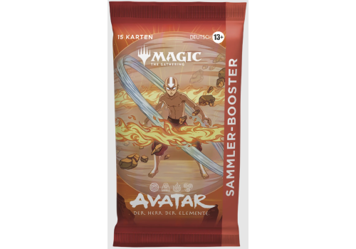 Magic The Gathering Avatar: Der Herr der Elemente Sammler Booster DE