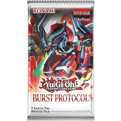 Vorbestellung: Yu-Gi-Oh! Burst Protocol 1st Edition Booster DE