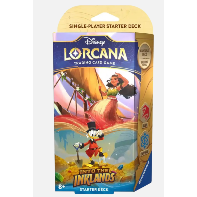 Disney Lorcana: Into the Inklands Starter Deck Ruby & Sapphire EN