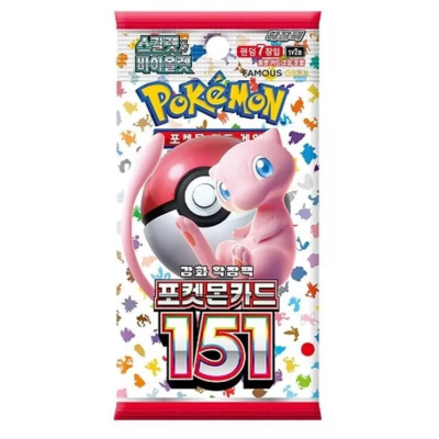 Scarlet & Violet 151 sv2a Booster KOR